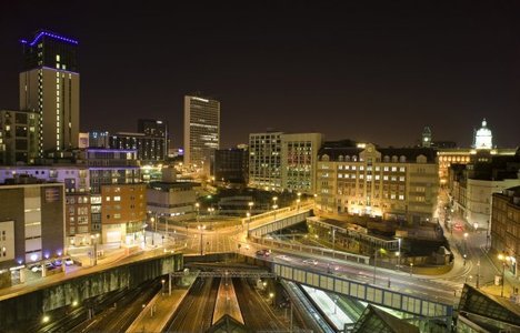 Night Time in Birmingham